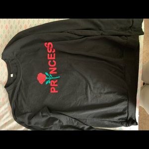 “Princess” Long sleeve sweatshirt
